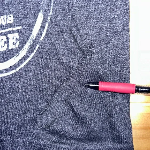 Johnny Cash T-Shirt Womens Small Distressed Black Wash Man in Black Short Sleeve - Picture 3 of 10